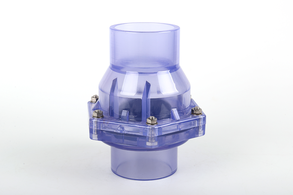 库伦透明翻板式止回阀